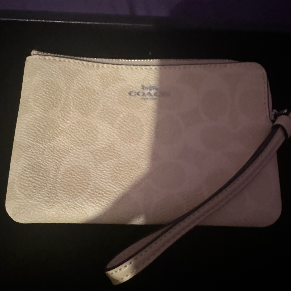 Coach Yellow Wristlet - Picture 2 of 6